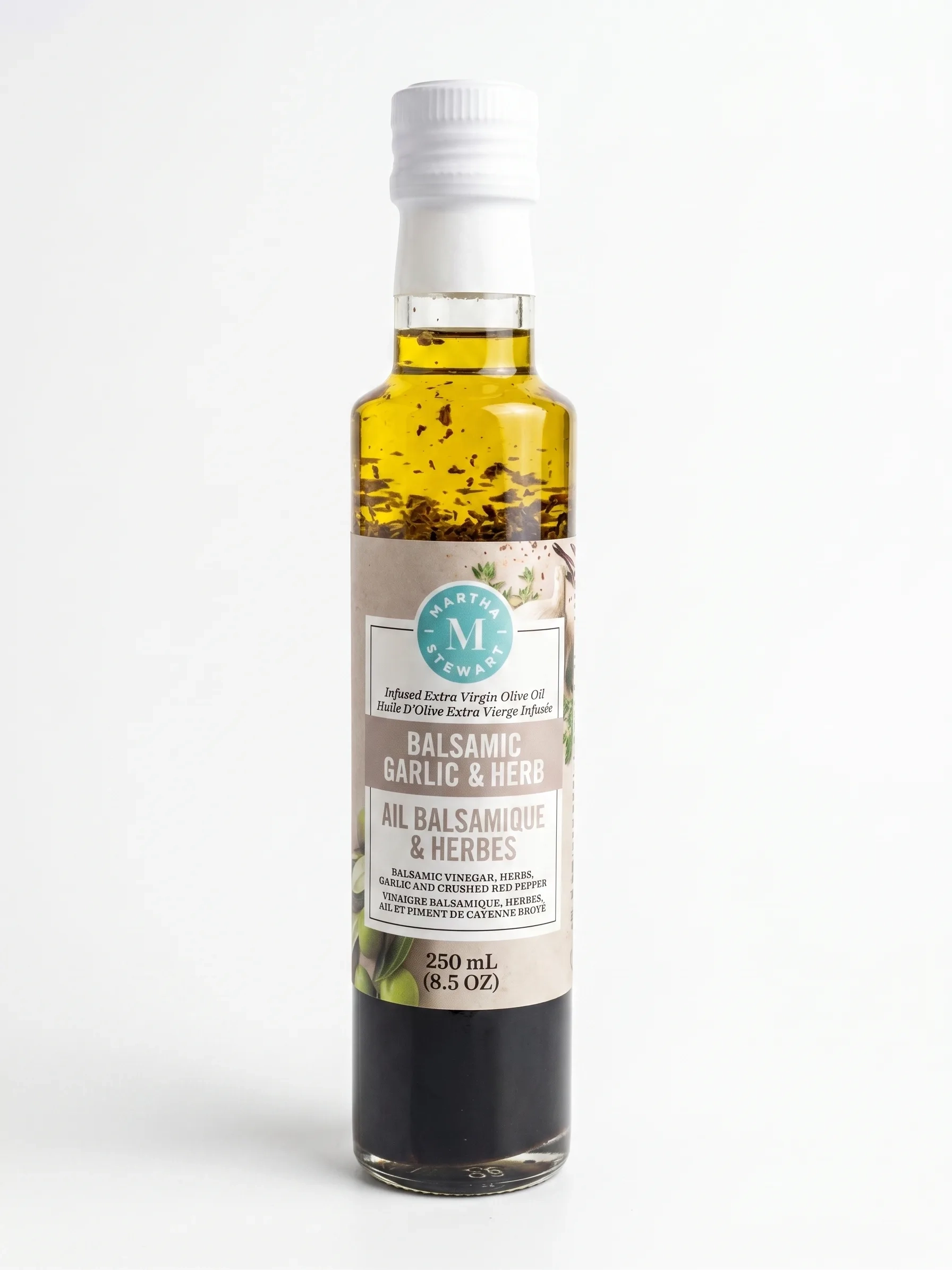 Balsamic Garlic - Herb Infused Extra Virgin Olive Oil