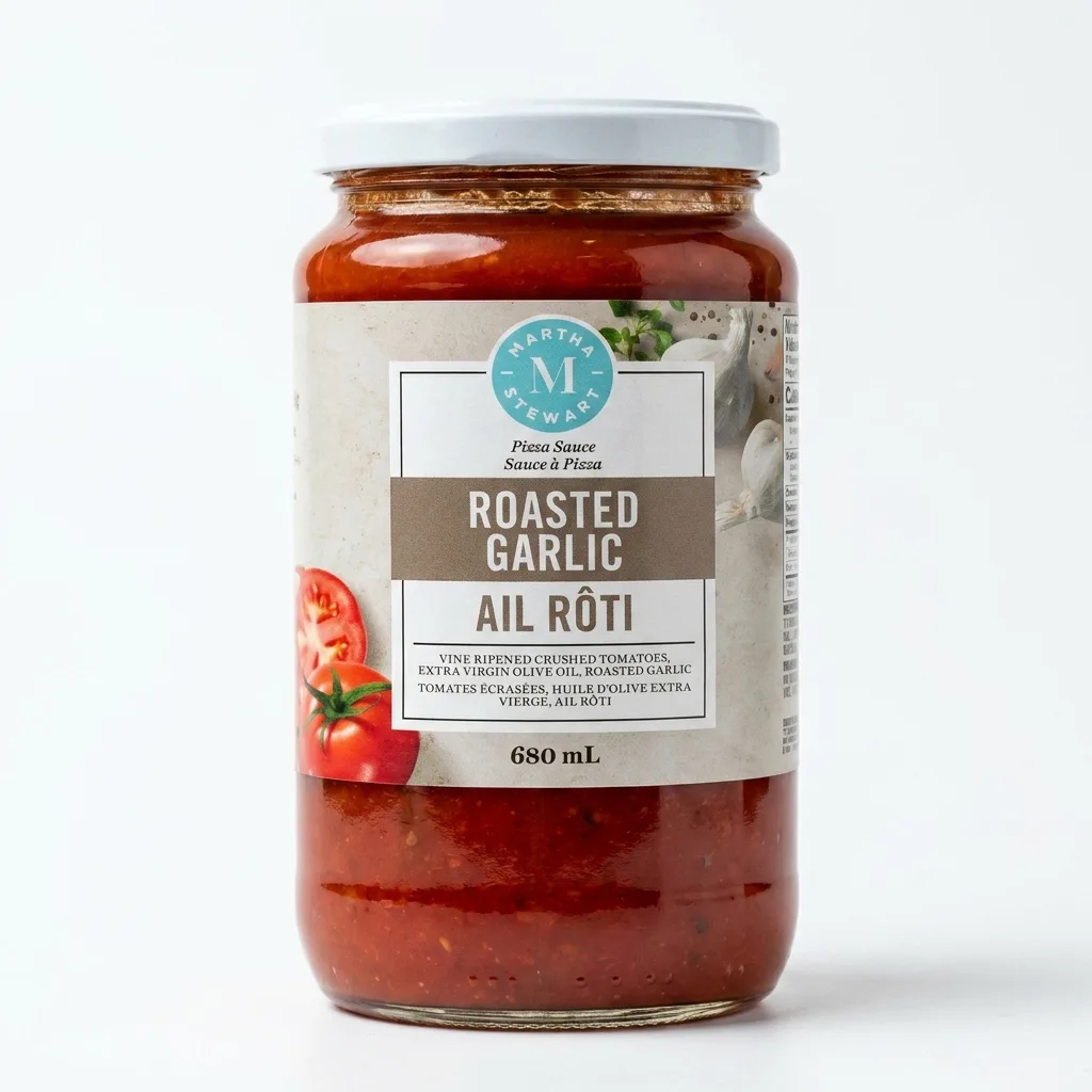 MS Pizza Sauce Roasted Garlic 680