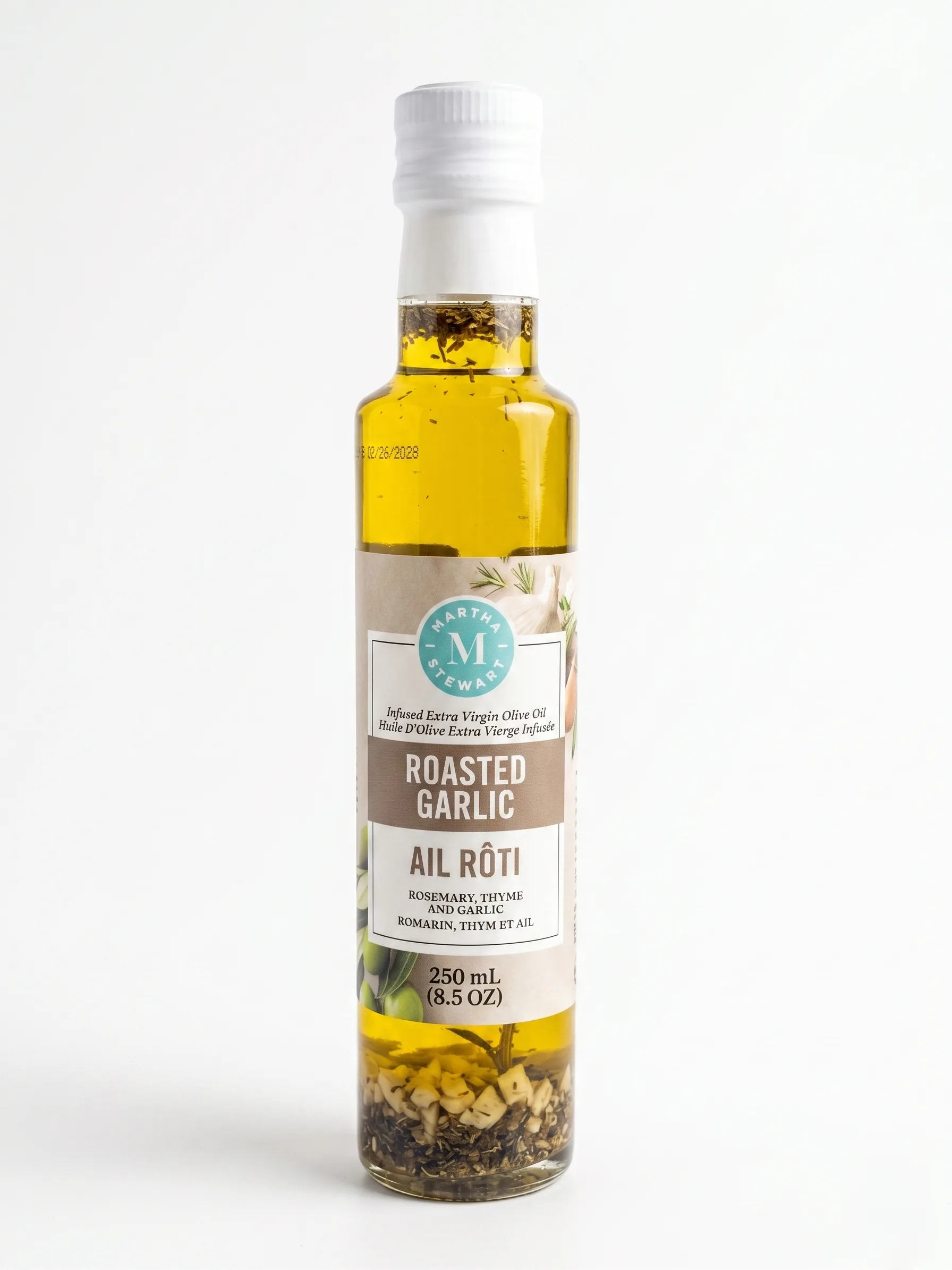 Roasted Garlic Infused Extra Virgin Olive Oil