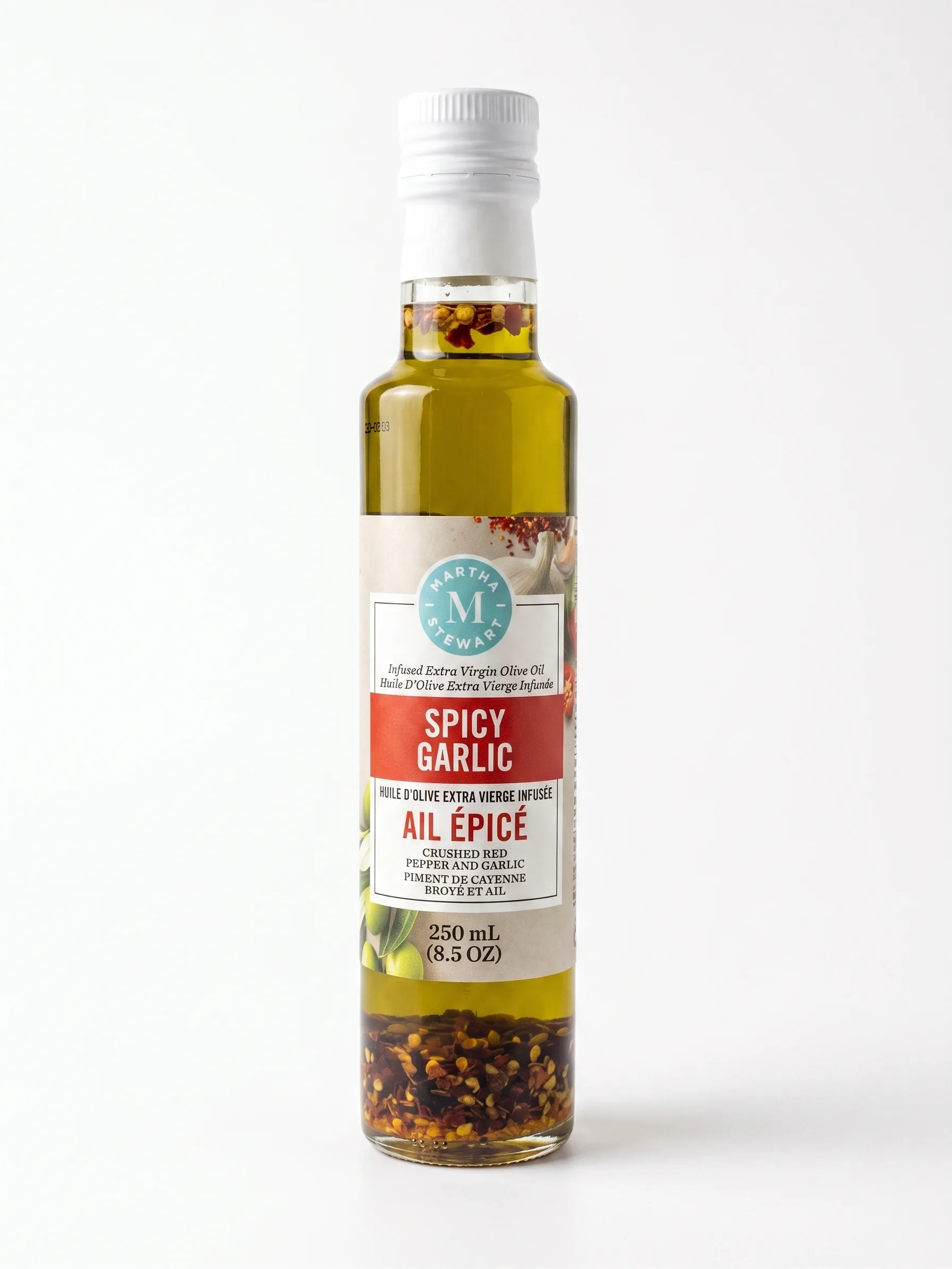 Spicy Garlic Infused Extra Virgin Olive Oil